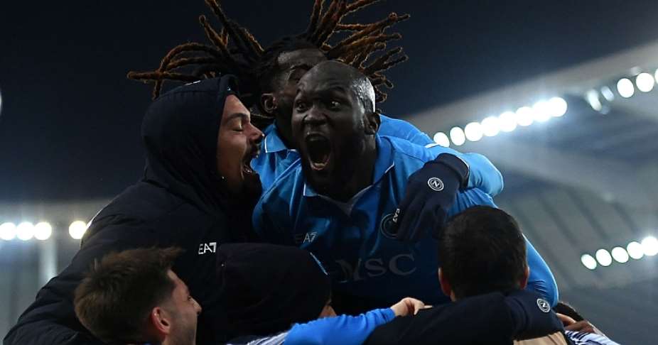 Serie A: Udinese 1-3 Napoli: Lukaku inspires comeback for title-chasing visitors