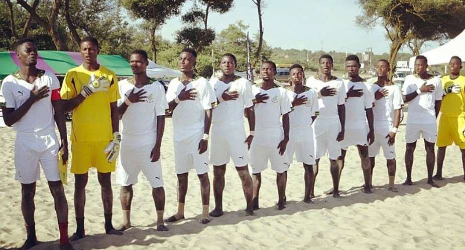 Black Sharks Bow Out Honourably From 2016 African Beach Soccer Championship