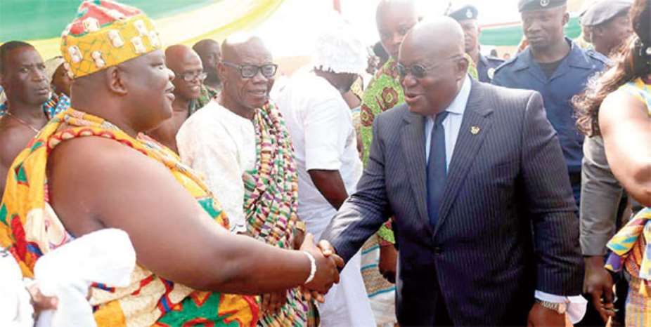 Gbese Mantse Lauds Akufo-Addo For Marine Beach Project