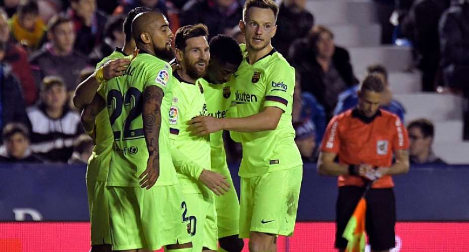 Messi Scores Hat-Trick  Assists Two As Barca Thrash Levante