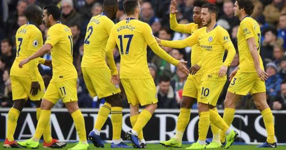 Hazard Stars As Chelsea Hold On To Beat Brighton