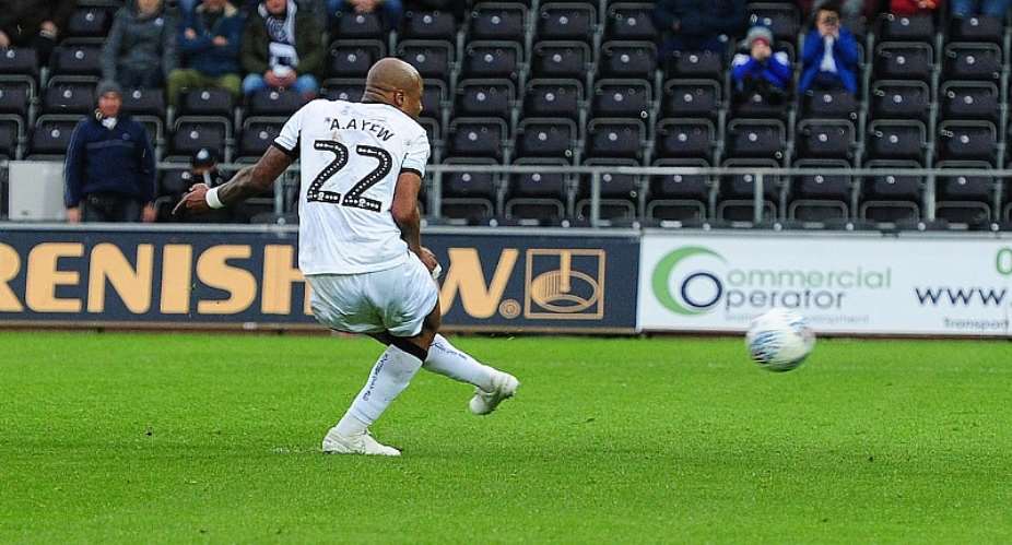 Andre Ayew Excited With His Brace In Swansea Win Over Middlesbrough