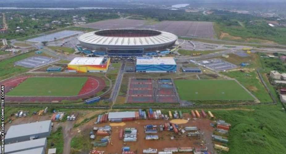 The new Japoma Stadium and training complex in Douala