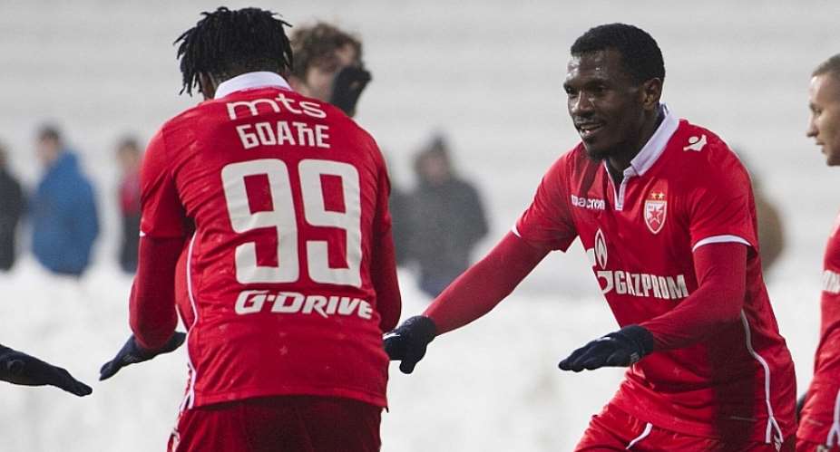 Richmond Boakye Yiadom Scores In Red Star Belgrade Win Over FK Cukaricki