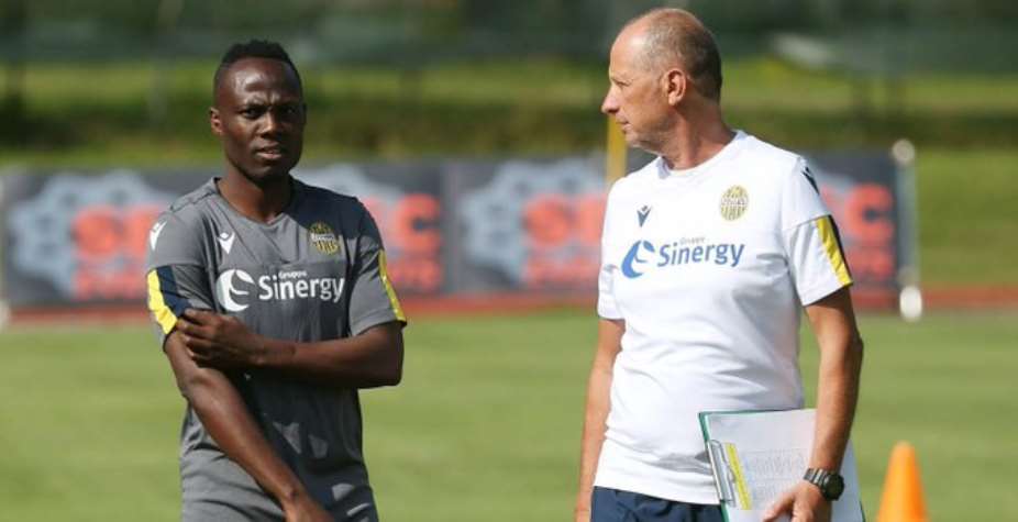 Emmanuel Agyeman Badu Returns To Hellas Verona Training