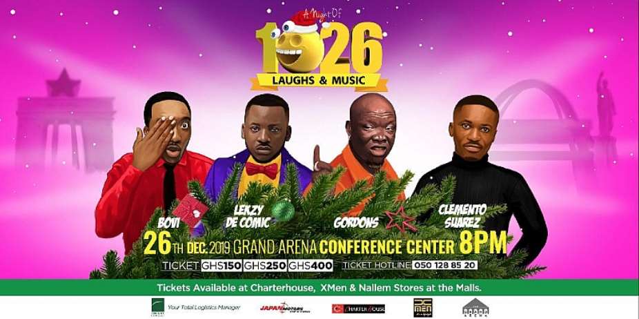 Basket Mouth, Akpororo, Others To Perform At A night Of 1026 Laughs