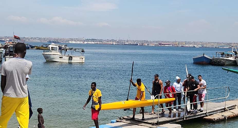 Ghana’s Canoeing Team wins bronze on historic Africa Youth Games debut