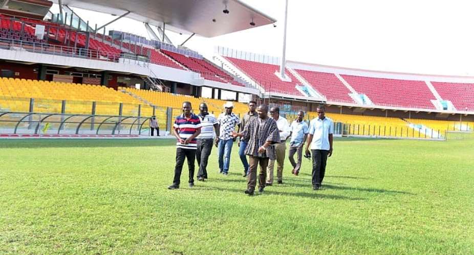 NSA Director General Inspects Accra Sports Stadium Ahead Of 201920 GPL Season