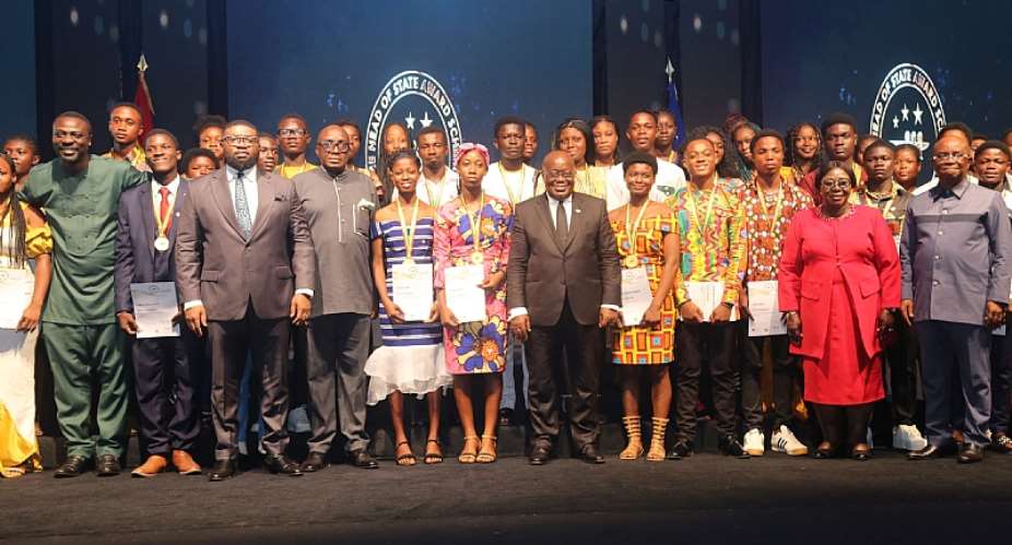 Akufo-Addo honours over 280 Head of State Achievers