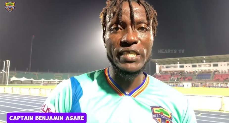 We will return stronger in the second round - Hearts of Oak goalkeeper, Benjamin Asare