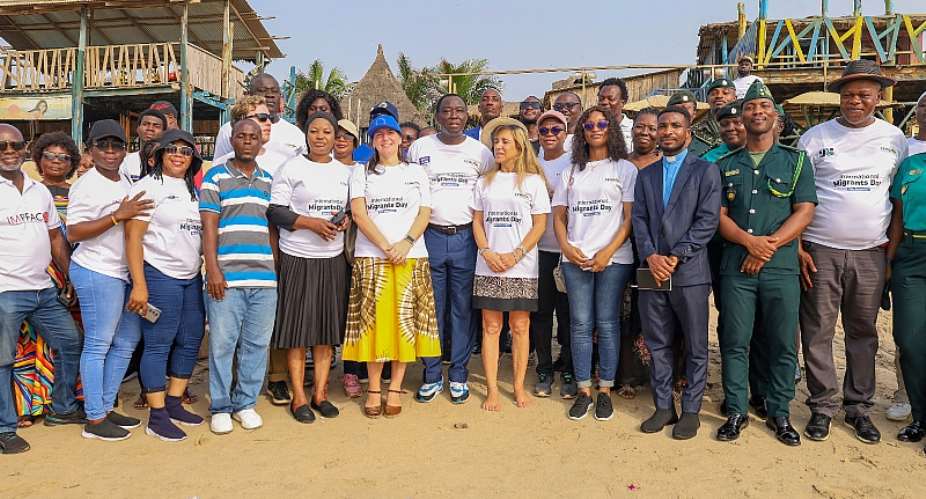 Coalition of CSOs on migration in Ghana marks International Migrants Day with football gala and wreath-laying ceremony