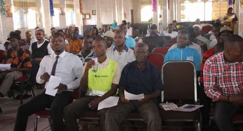 Obuasi Municipal Assembly Holds 2018 Town Hall Meeting