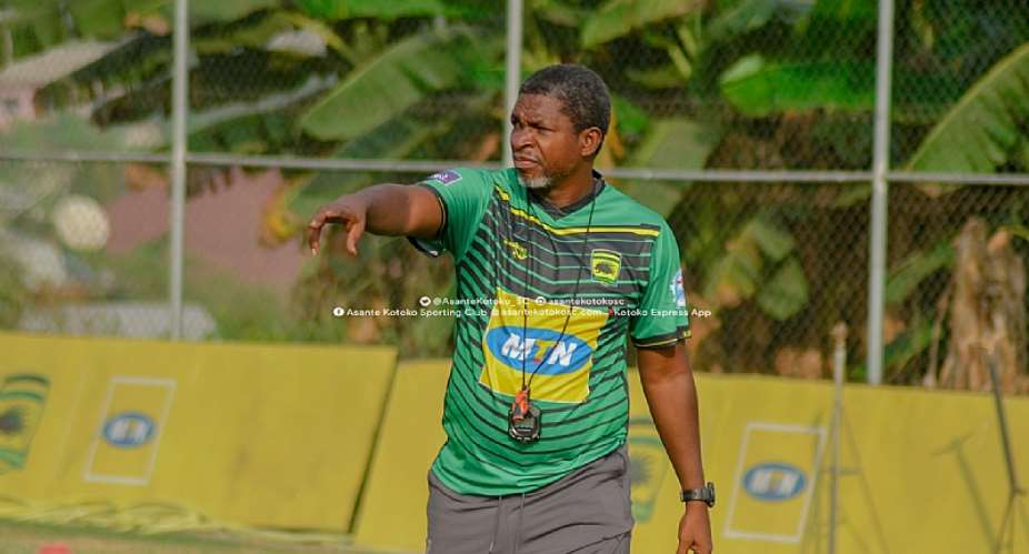 Head coach for Asante Kotoko Maxwell Konadu