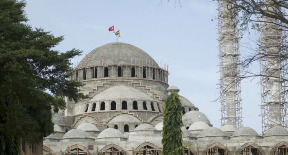 The National Mosque At Kanda In Accra