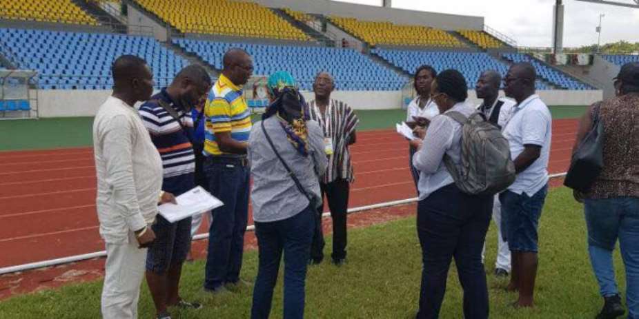 CAF Not Impressed With The State Of Accra Sports Stadium Ahead 2018 Africa Women Nations Cup