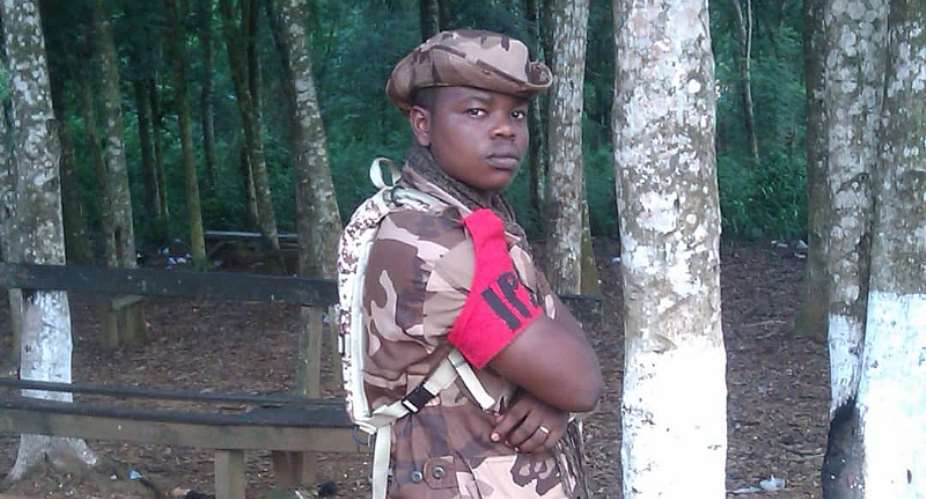 Meet Young Paddy, The Prison Officer Cum Hip-life Rapper