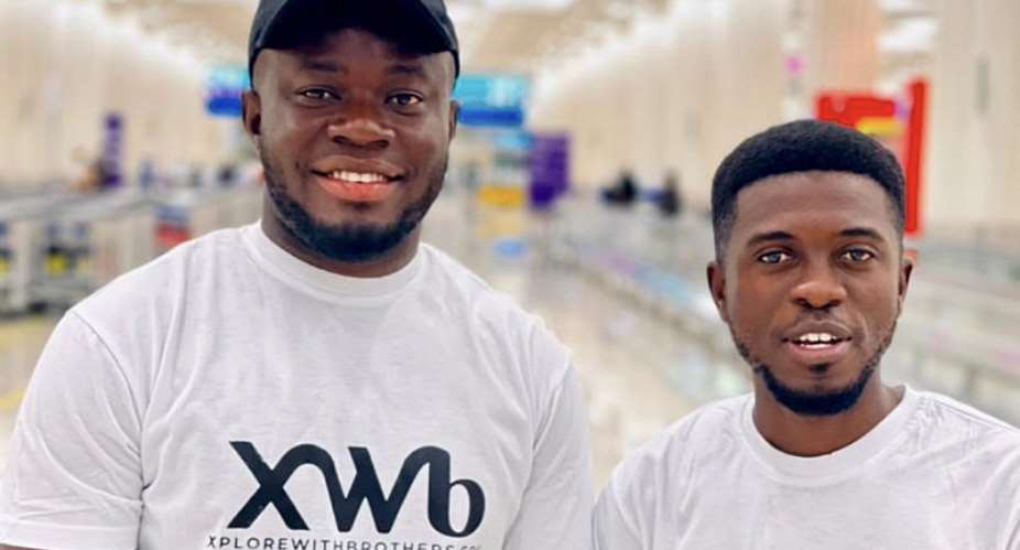 Brothers from Ghana Duo tourism enthusiasts and content creators