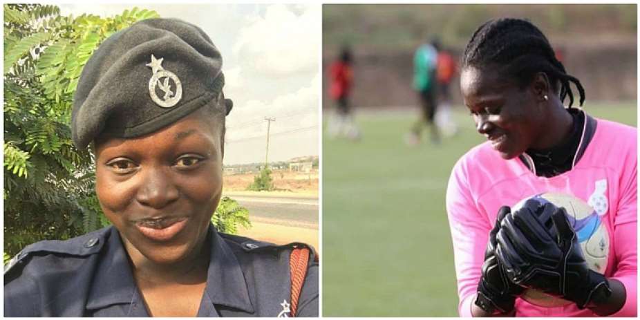 Black Queens Goalkeeper Promoted To Police Corporal