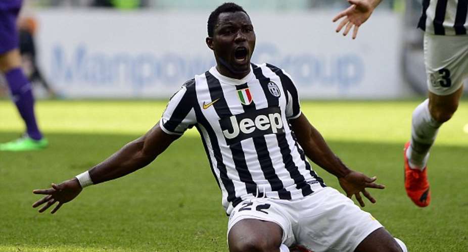 Kwadwo Asamoah in line to make a return against AC Milan this evening in SuperCoppa game