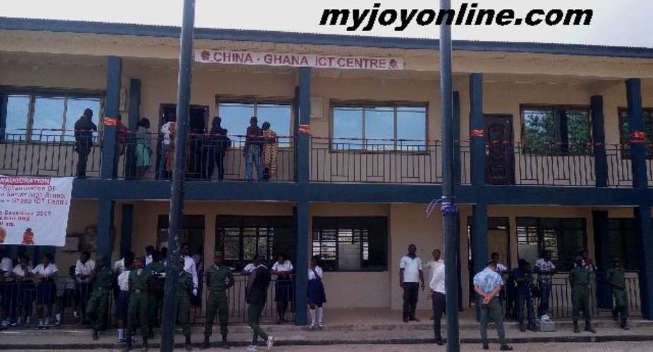 Ejisuman SHS Gets Refurbished ICT Lab From Chinese