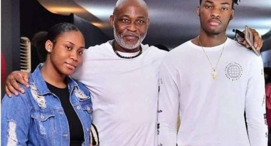 Actor, RMD Steps out with Cute Son, Sends Ladies Drooling