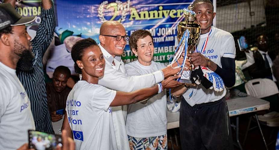 IOM Ghana Celebrates International Migrants Day with Football Gala