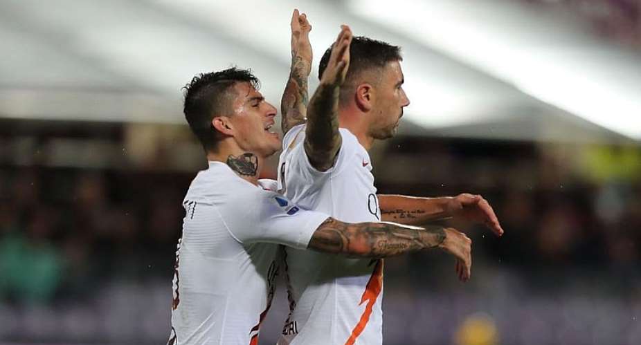 Serie A: Roma Stay Close To Leaders With 4-1 Win At Fiorentina