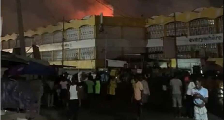 Kaneshie market fire: Affected traders to get temporary shops