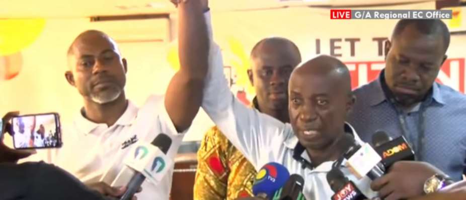 #Election2024 re-collation: EC declares NPP PC Patrick Boakye Yiadom as Obuasi East MP-Elect