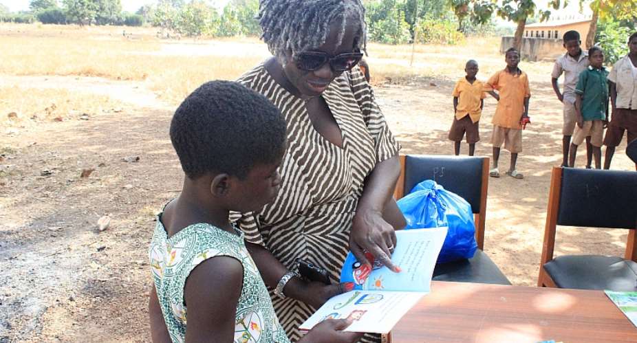 Book donation boosts community library project at Nandom Bu