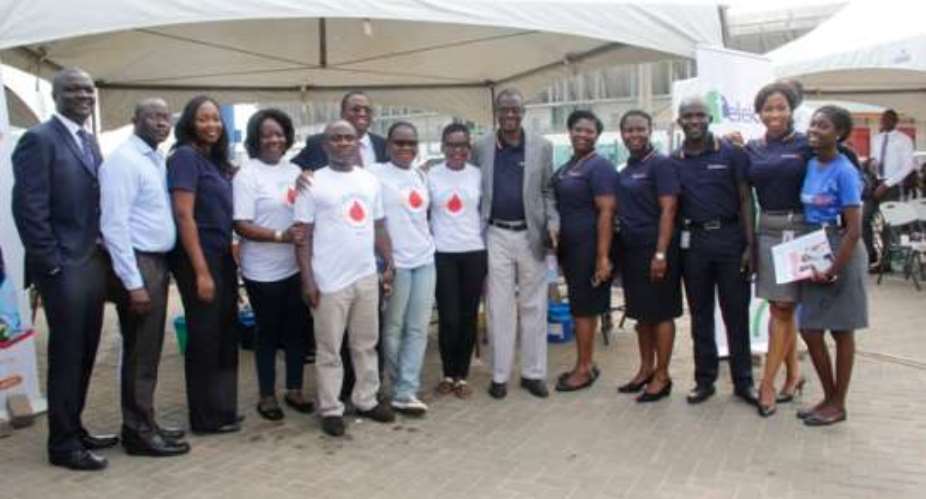 Employees of Access Bank support National Blood Bank