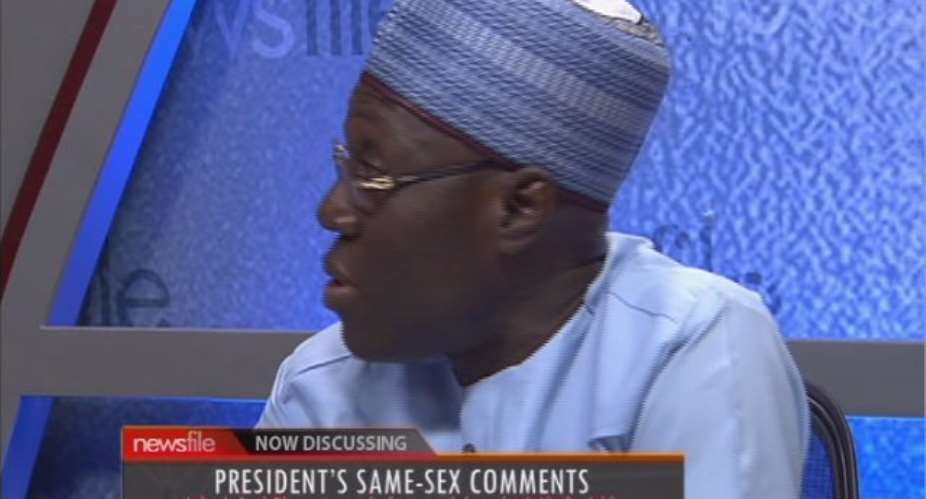 'Akufo-Addo Politically Wrong On Homosexuality But...'
