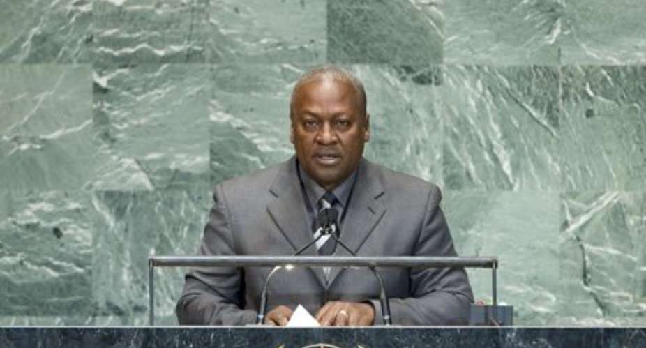 My UN appointment speaks volumes about Ghana's leadership - Mahama