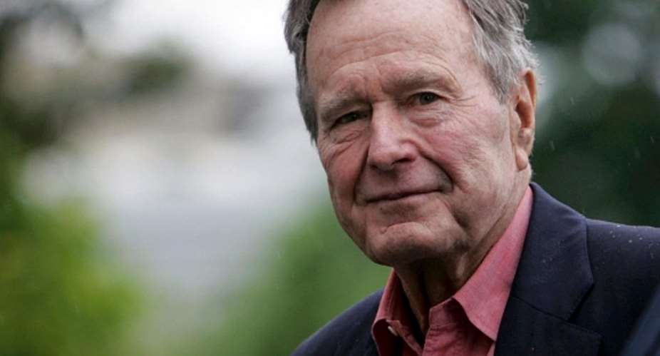 As Late George Bush Journeys Home At 94