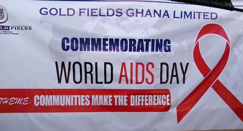 Gold Fields Ghana Marks World AIDS Day With Host Communities.