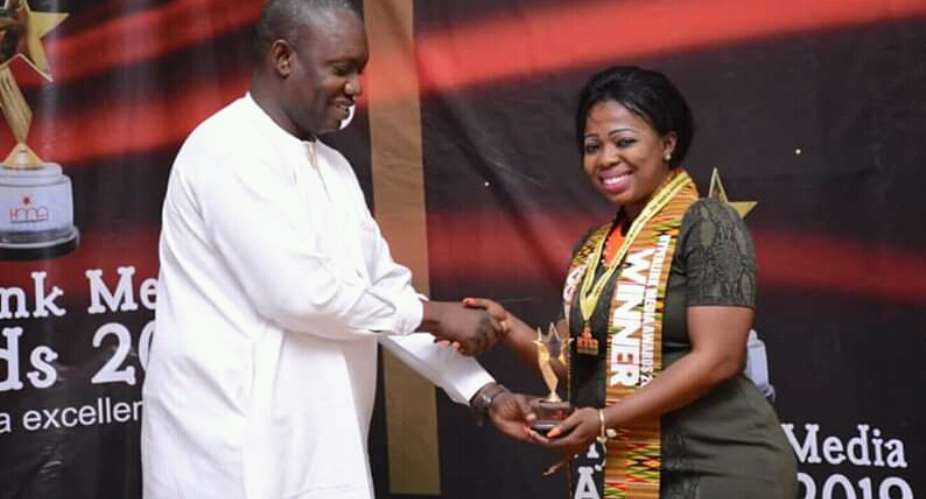 Audrey Akosua Tindana Is Media Personality Of The Year At Hyper Link Awards 2019