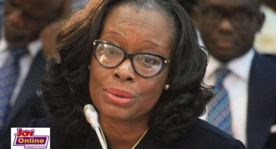 Gloria Akuffo is Attorney General and Minister of Justice