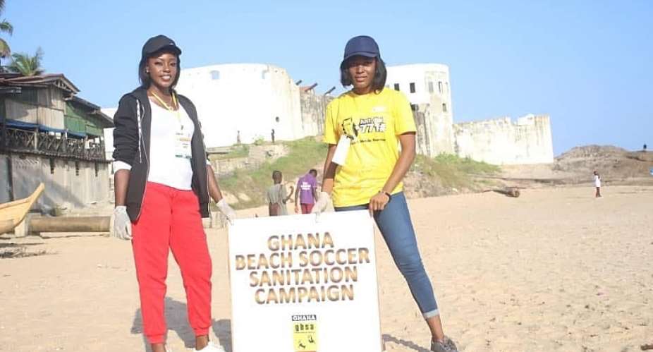 Araba Sey Unveiled As Ghana Beach Soccer Sanitation Ambassador