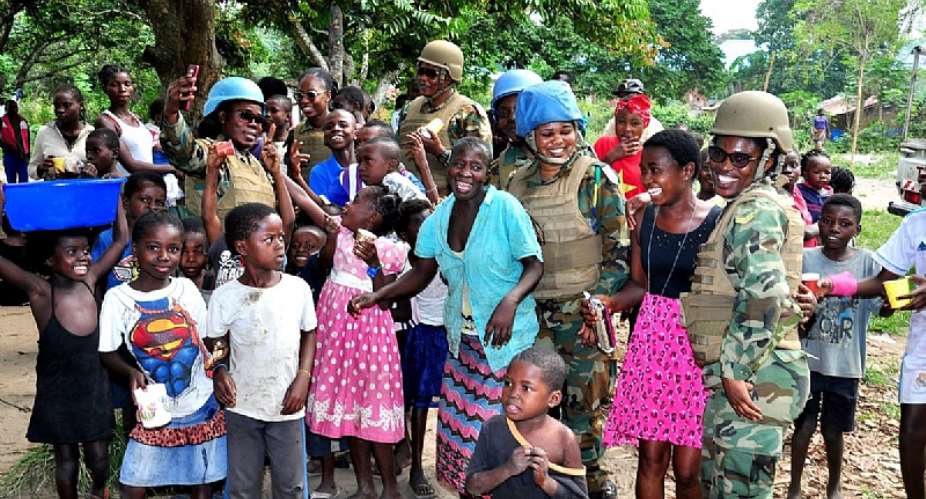 GHANBATT Female Engagement Team Boosts Image Of Ghana In UN Operation In DRC