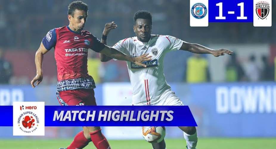 Gyan Excel In NorthEast Uniteds Stalemate With Jamshedpur In India