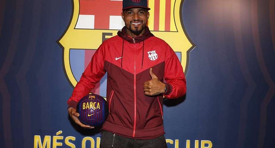 Barcelona To Unveil KP Boateng Today