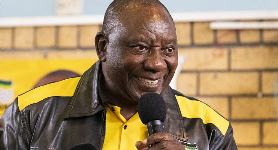 Cyril Ramaphosa, President of South Africa and the governing African National Congress.  - Source: EPANic Bothma