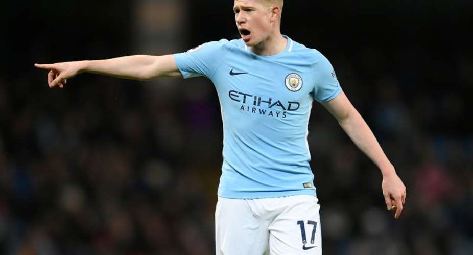 De Bruyne facing up to six weeks out at Man City with muscle problem