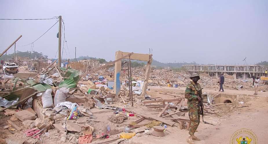 Bogoso explosion: 190 casualties recorded, 96 discharged; 384 displaced – Police
