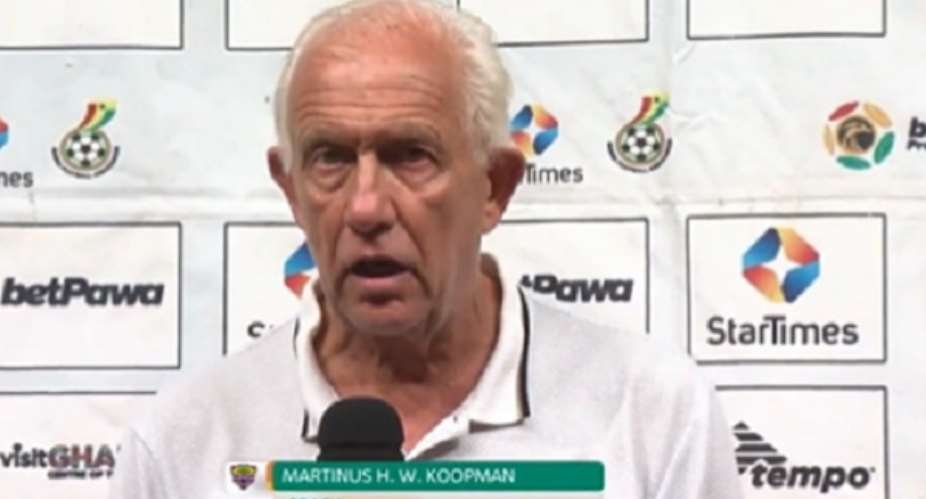 Board Members told me not to use seven players - Ex-Hearts of Oak coach Martin Koopman reveals