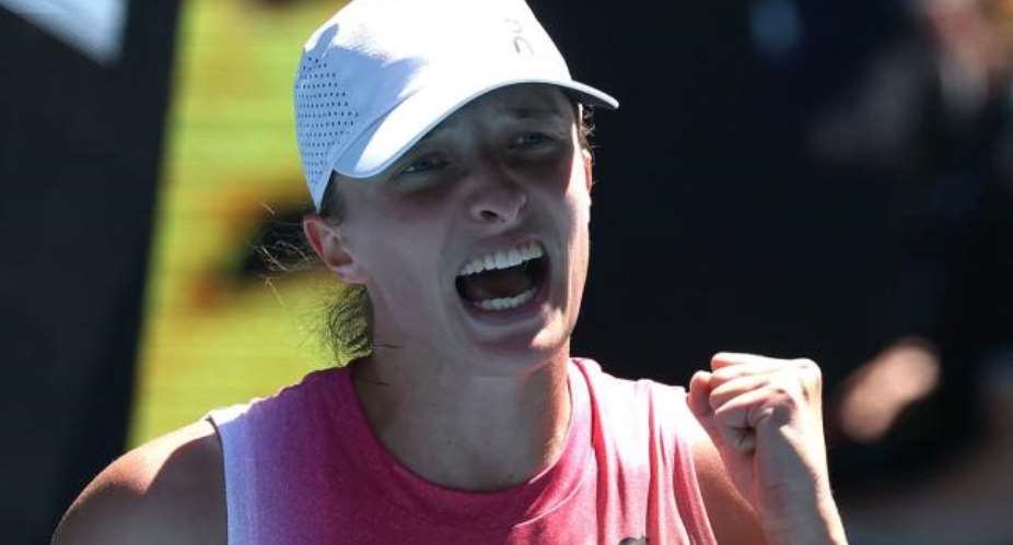 Getty ImagesImage caption: Iga Swiatek has conceded just 14 games at this years Australian Open and seven since the second round