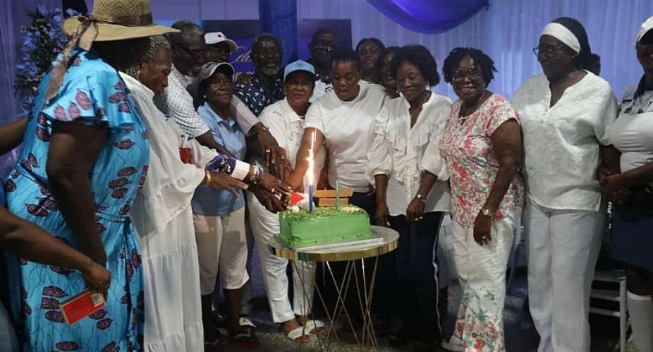 Golfers nationwide celebrate Mona Captan at Golden Jubilee Swing in Tema