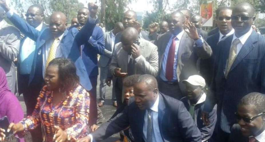 Cord MPs went straight to court after leaving parliament