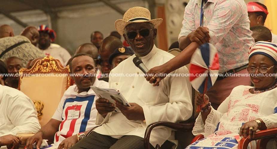 Spread the good news of the NPP, Ghanaians naturally love our party – Kufuor charges