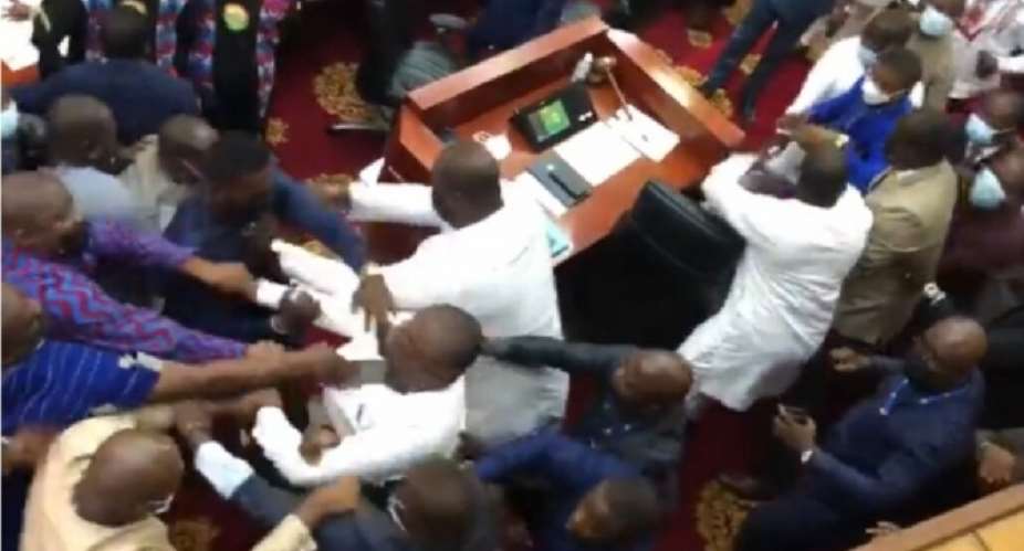 This current parliament competing itself as a 'bunch of childish, uncouth, violent, cheap, playground bullies' – Occupy Ghana